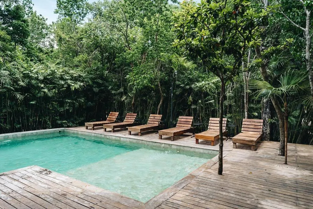 Luxury Villa, Beach Club - Jungle View - Sahara Jade Tulum Mexikó