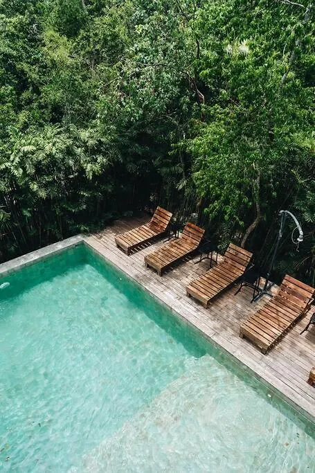 Luxury Villa, Beach Club - Jungle View - Sahara Jade Tulum Mexikó