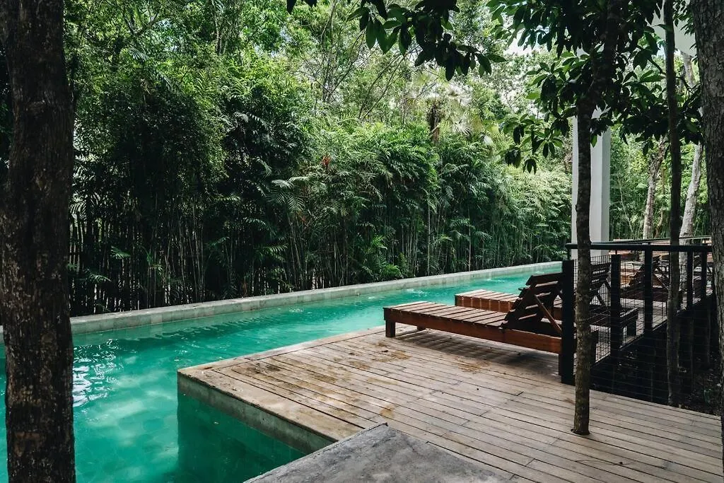 Luxury Villa, Beach Club - Jungle View - Sahara Jade Tulum Villa